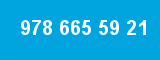 978 665 59 21